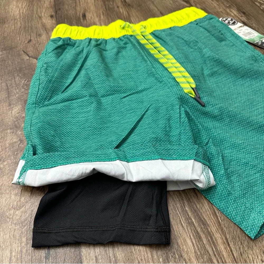 Laguna Swimtrunk Surf Shorts Lined UPF 50+ Size S Green